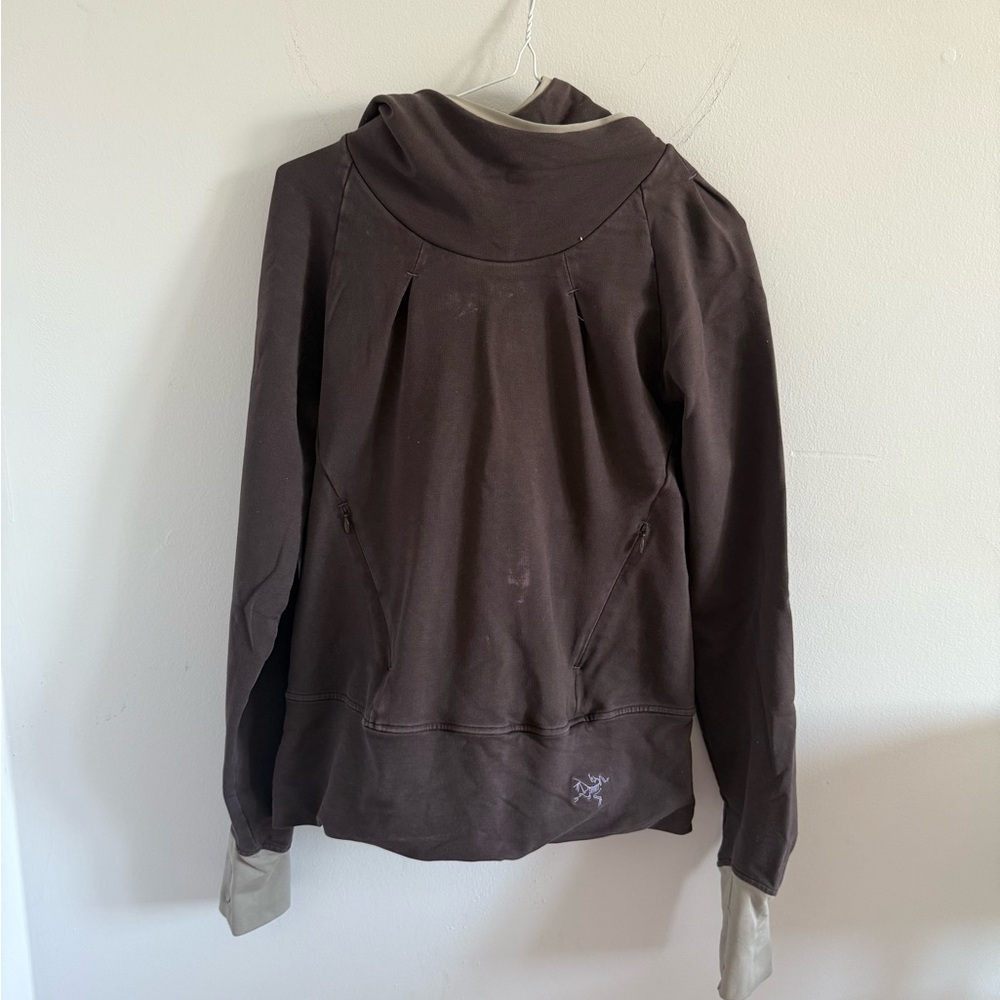 Brown Hooded Jacket